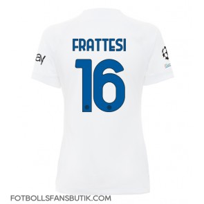 Inter Milan Davide Frattesi #16 Replika Bortatröja Damer 2023-24 Kortärmad